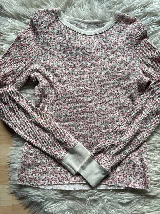 American Eagle Outfitters Tops - America Eagle Floral Waffle Shirt M
